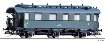 TILLIG 16049 - TT Reisezugwagen 3. Klasse C3i der BBÖ, Ep. III
